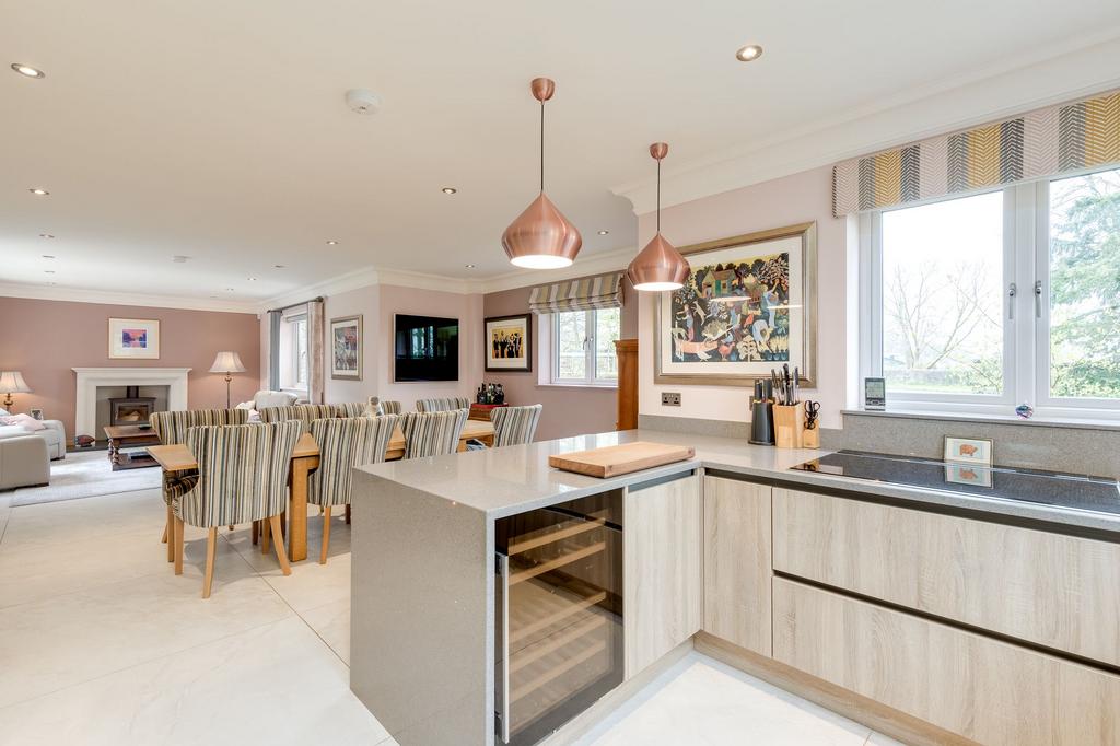 Open plan kitchen