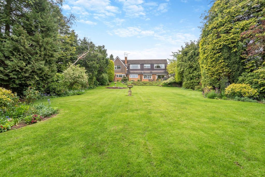 Rear Garden looking towards rear elevation