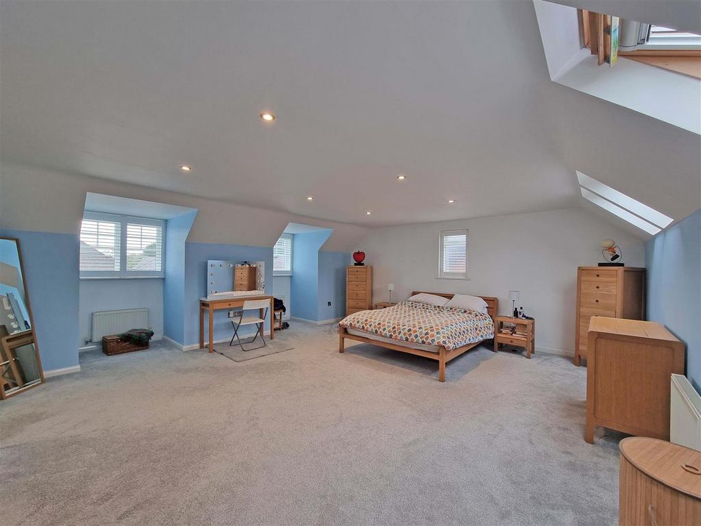 Master bedroom suite
