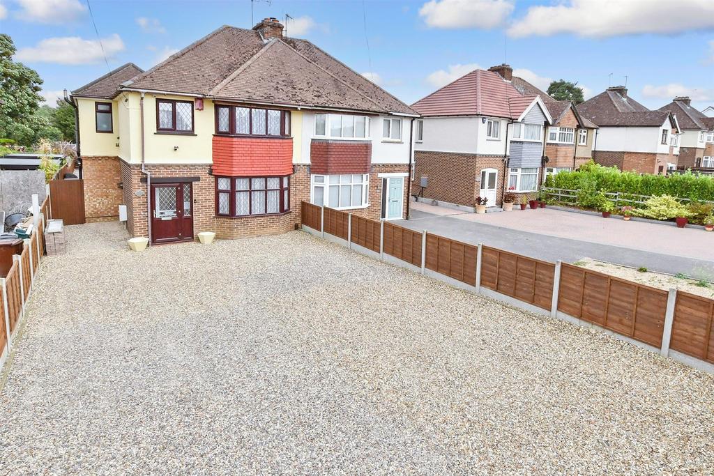 Ditton Kent London Road, Ditton, Aylesford, Kent 4 bed semi-detached house - £485,000