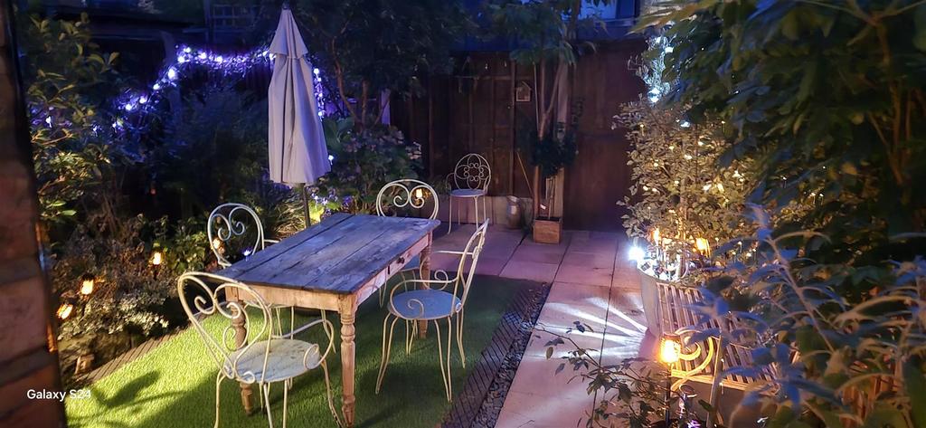 Evening View of Rear Garden