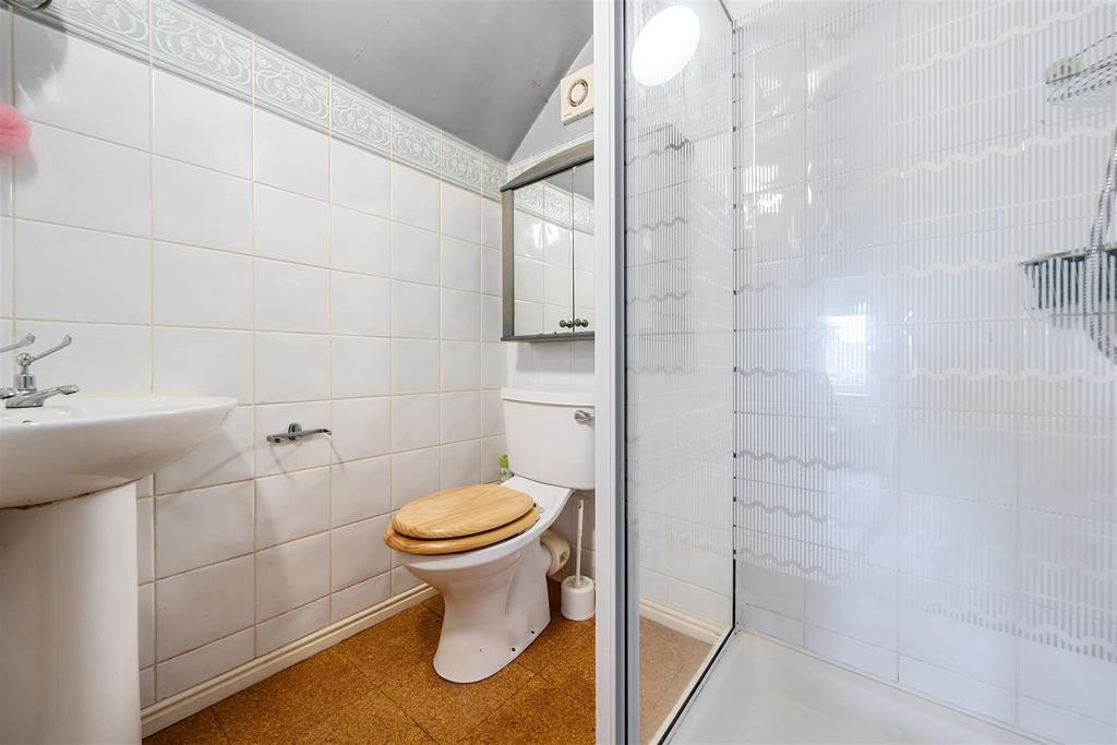 Upstairs shower room