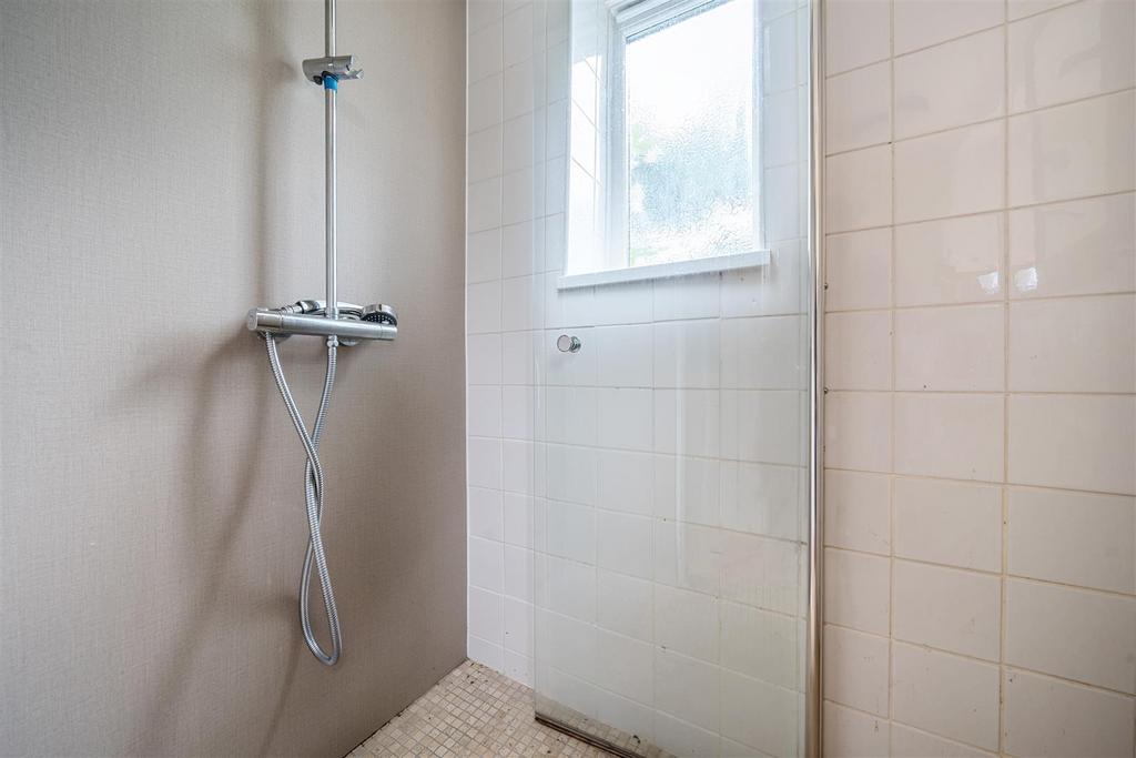 Downstairs shower room