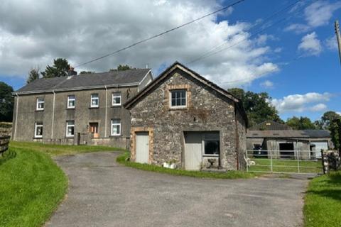 4 bedroom property with land for sale, Trapp, Llandeilo, Carmarthenshire.