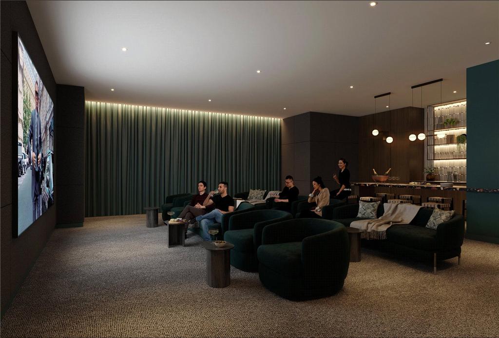 Cinema Room CGI