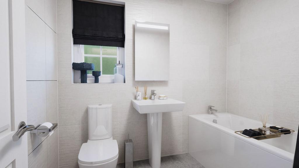 Bathroom in the Kirkdale 4 bedroom home