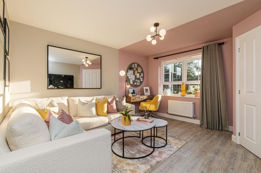 Interior view of the lounge in our Ellerton home