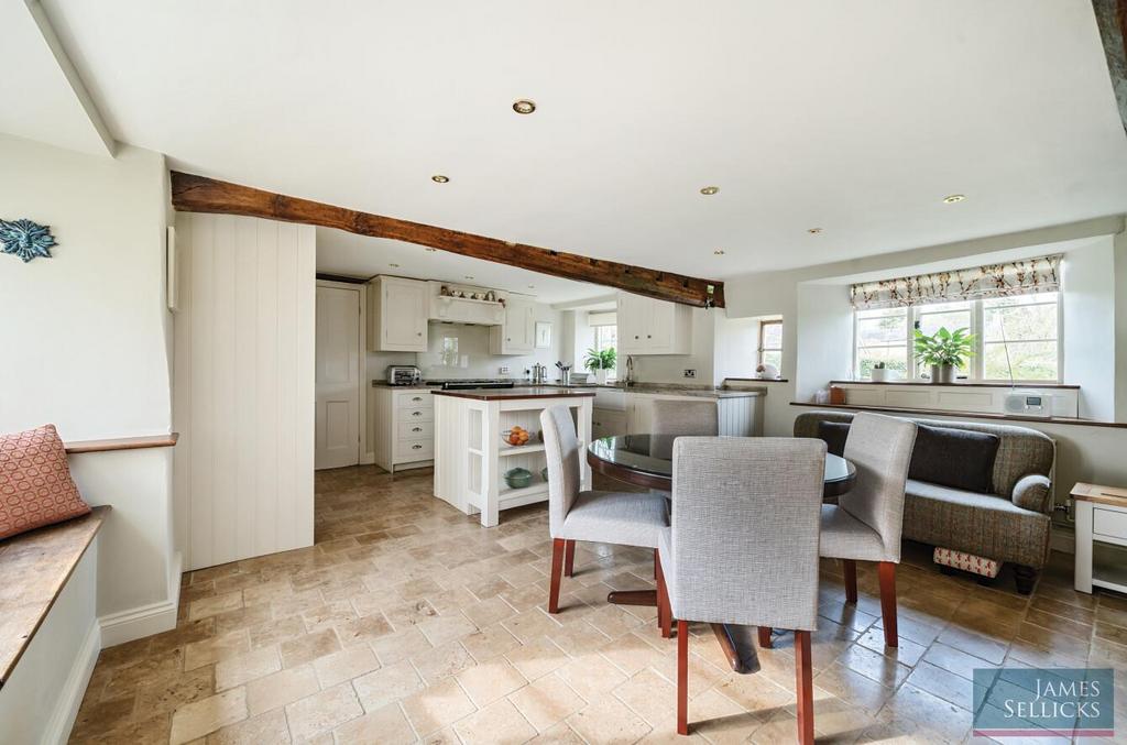 Open plan living dining kitchen