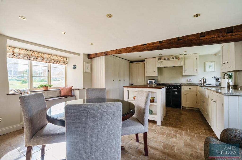 Open plan living dining kitchen