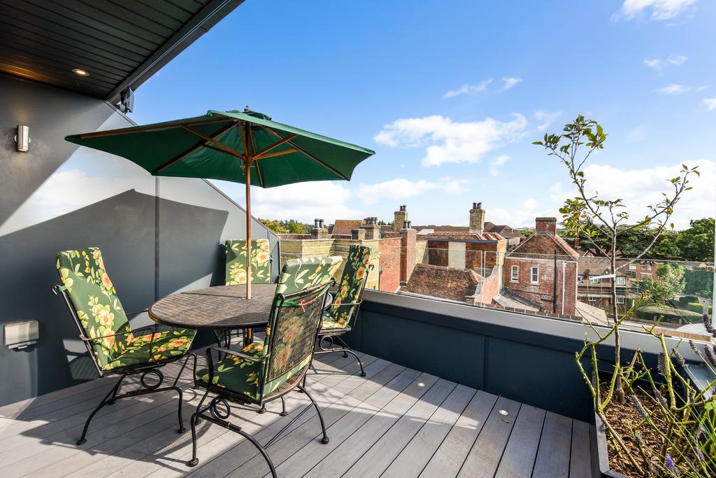 Roof terrace