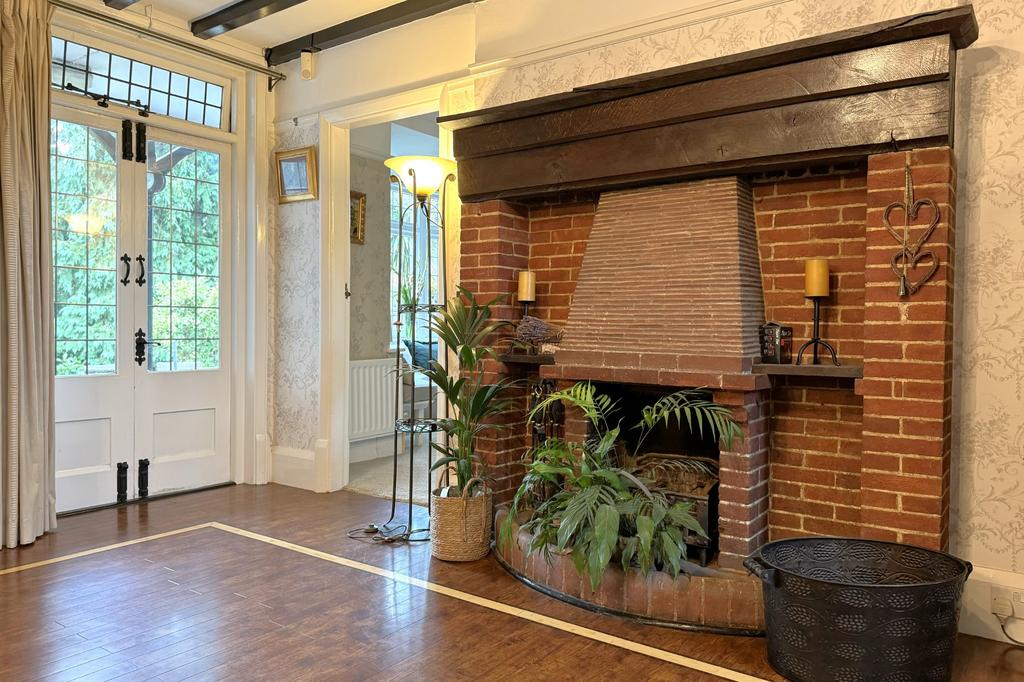 Reception Hall Fireplace