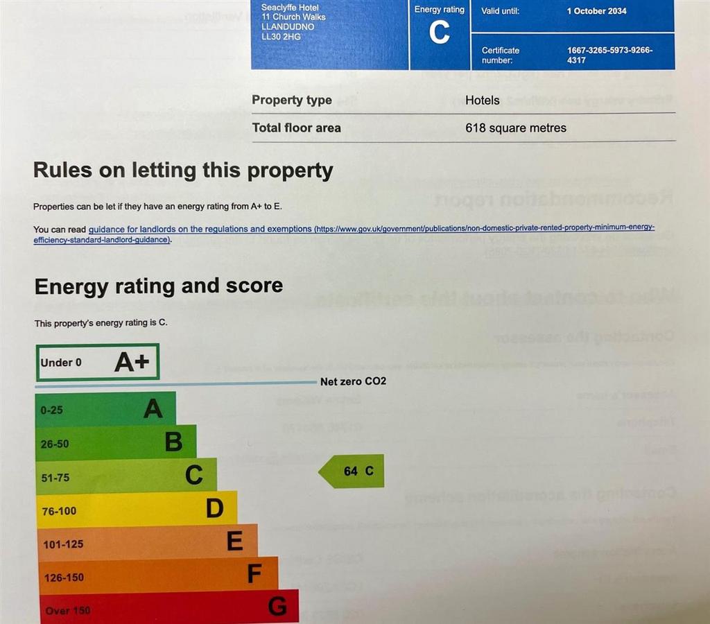 Energy performance certificate