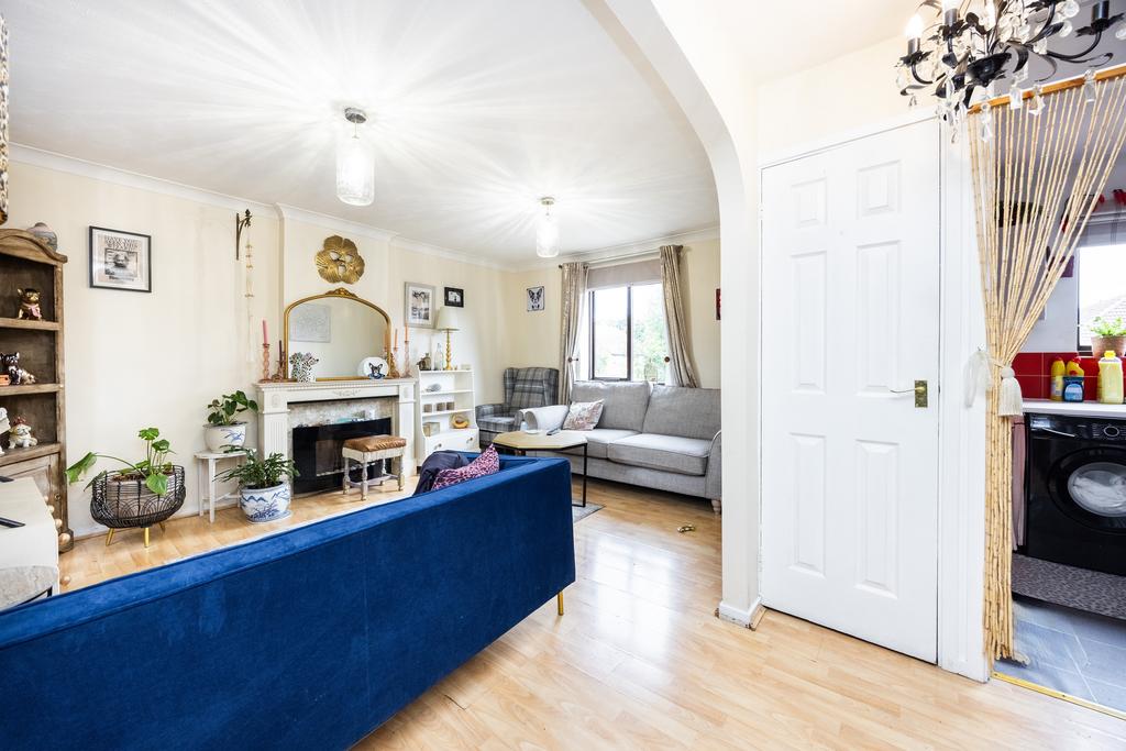 Open-plan living area, open plan living, fireplace