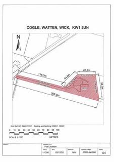 Land for sale, Cogle Croft, Watten KW1 5UN