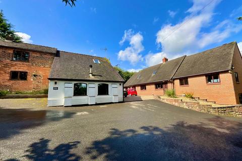 7 bedroom detached house for sale, Hillside Farm and Hillside Cottage, Sheepwash, Caverswall, ST11