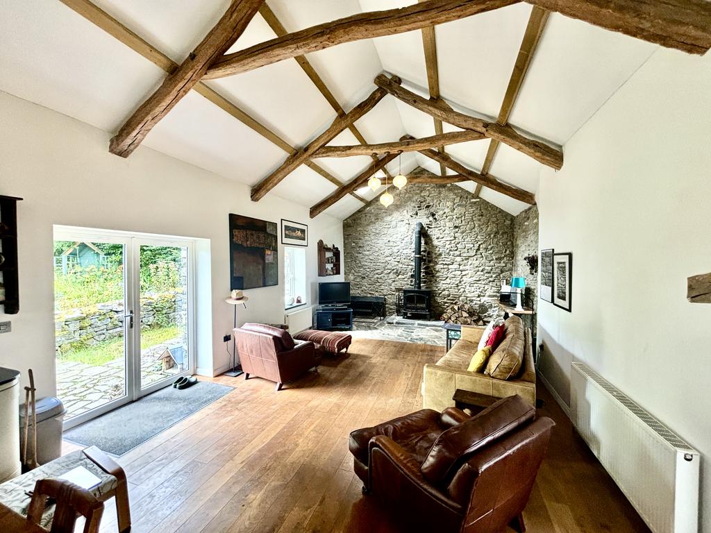 Open plan kitchen/living area (second image)