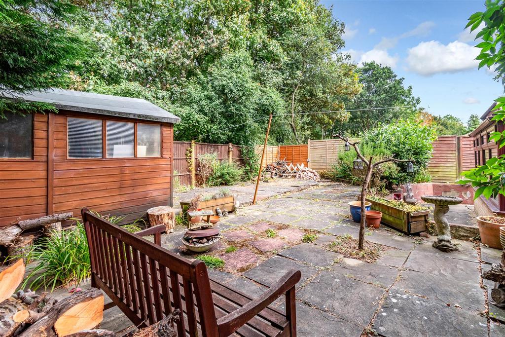 Rear garden