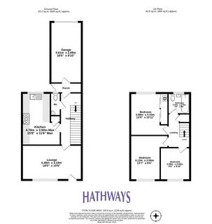 3 bedroom terraced house for sale, Buttermere Way, Old Barn Estate, NP19