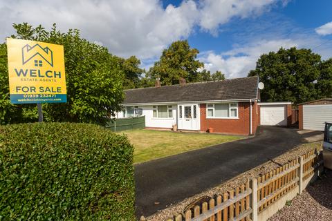 3 bedroom semi-detached bungalow for sale, Hazlitt Place, Wem, Shrewsbury, Shropshire