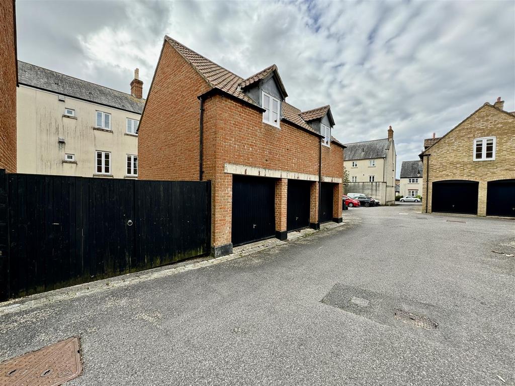 Garage at rear