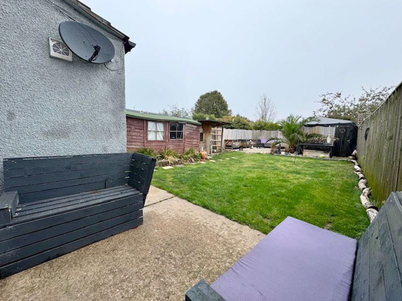 Rear garden