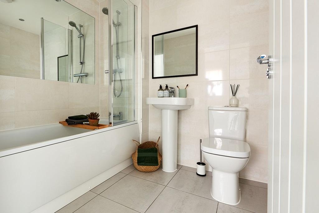 A Taylor Wimpey bathroom is easy to clean