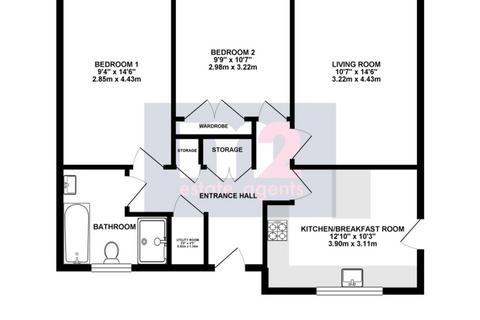 2 bedroom detached bungalow for sale, Treberth Avenue, Newport NP19