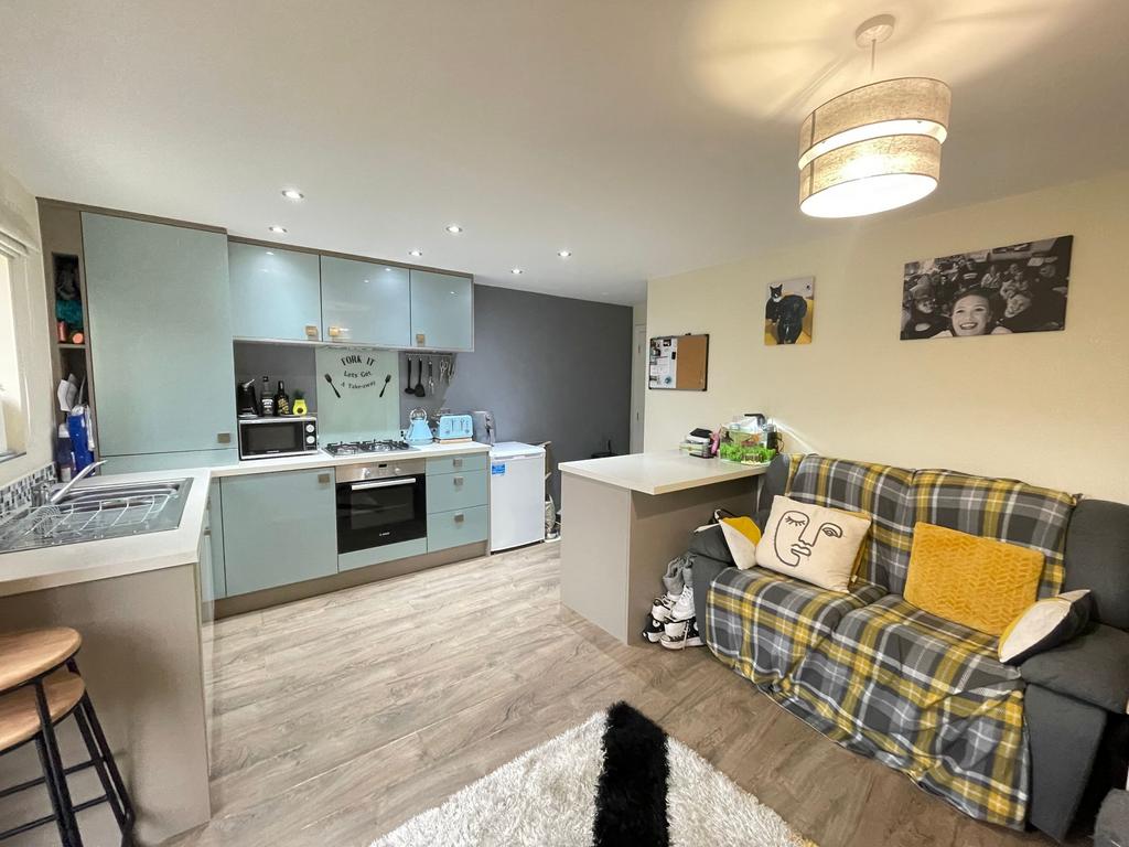 Open plan living kitchen