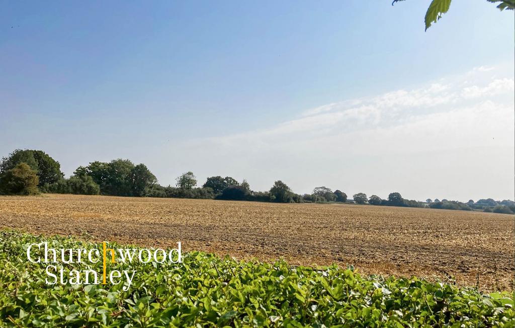 Backing onto fields