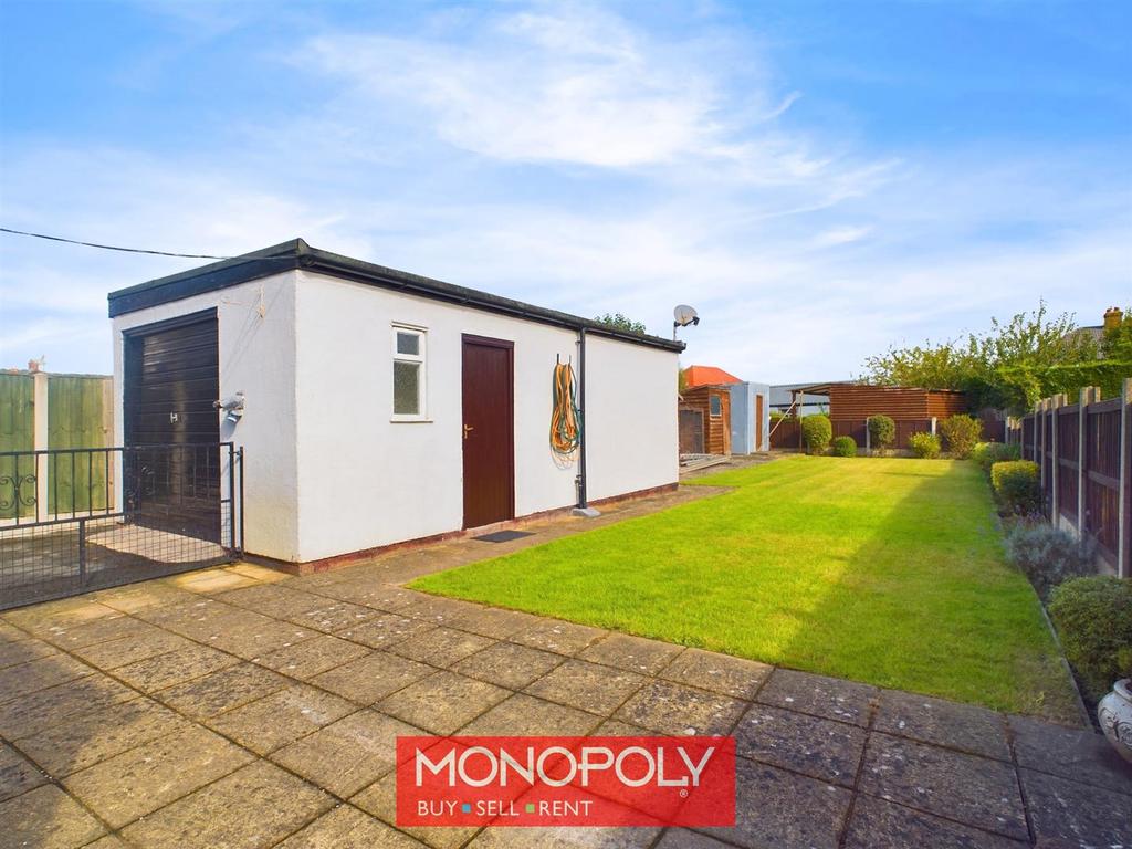 Rear Garden and Garage