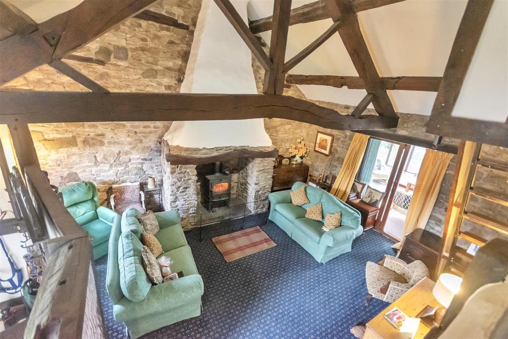 The Old Wainhouse, Wentnor, 3 bed country house for sale £