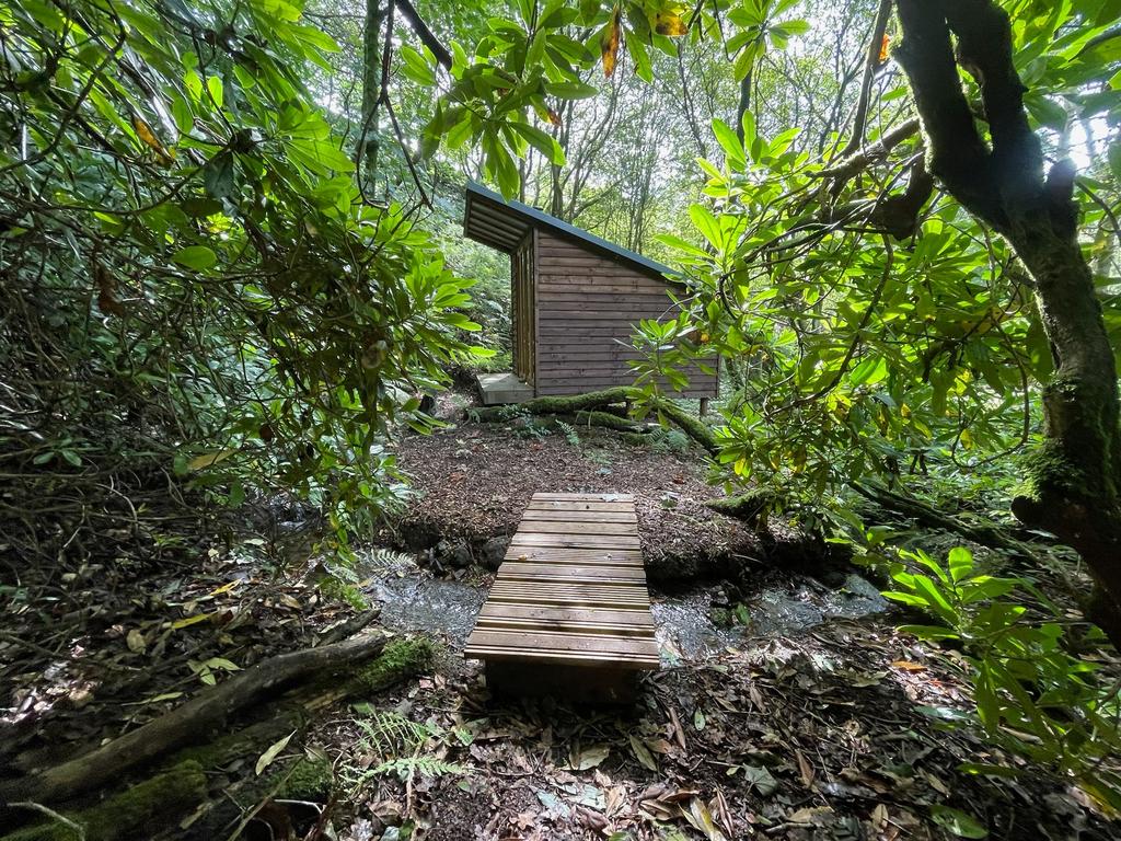 Secret Garden Log Cabin