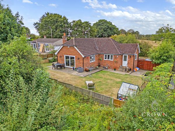 Property to the rear aspect overlooking farmland