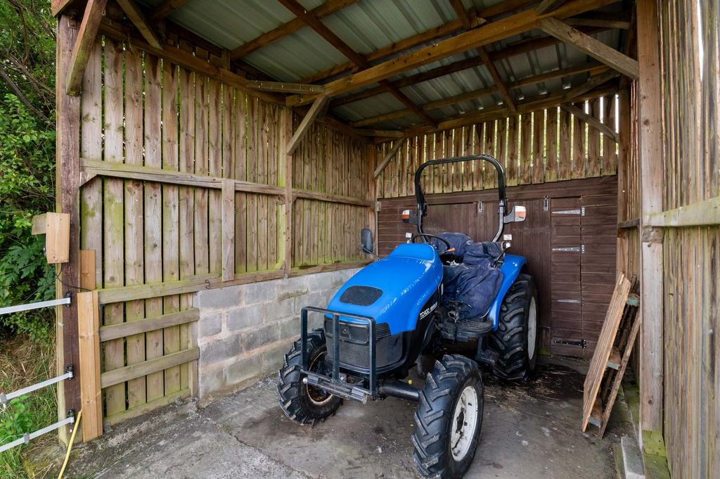 Tractor shed