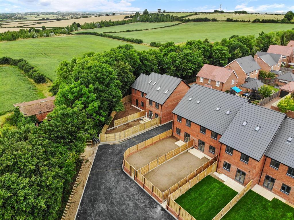Drone image of Development