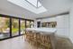 LARGE OPEN PLAN LIVING, DINING & KITCHEN AREA