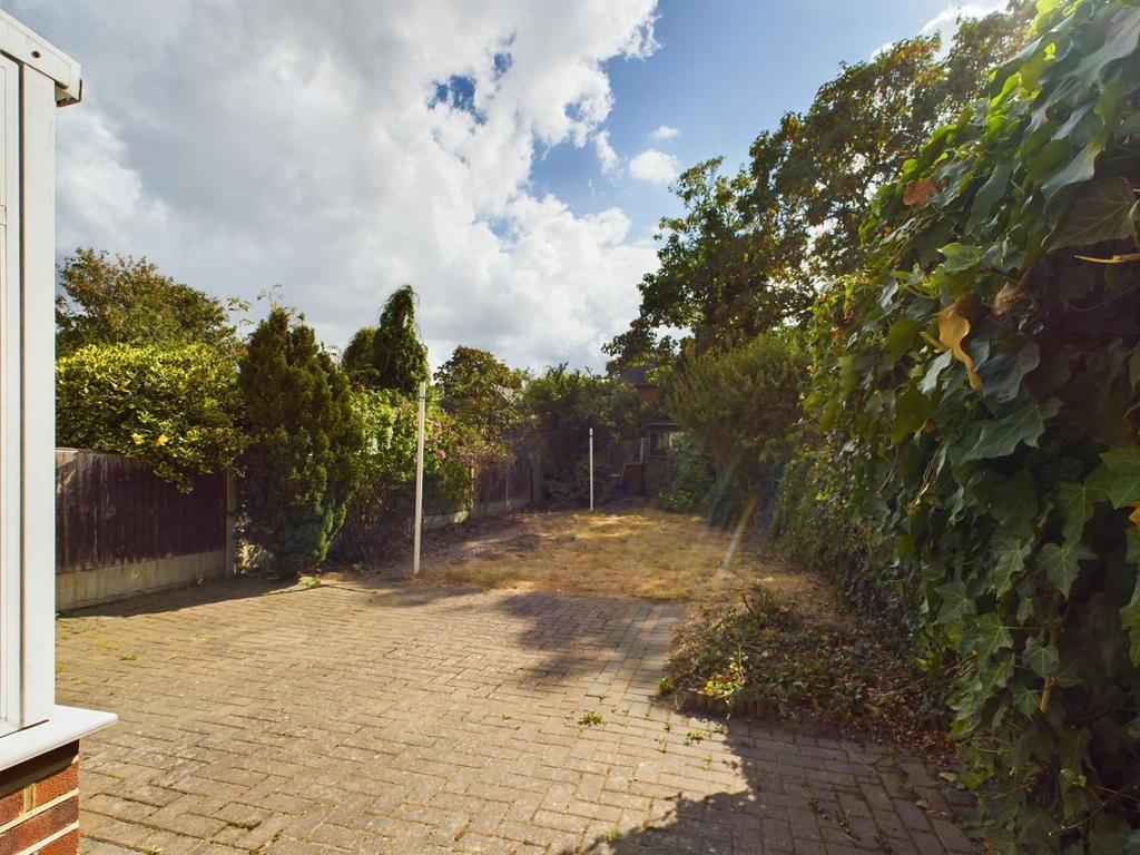 Rear garden