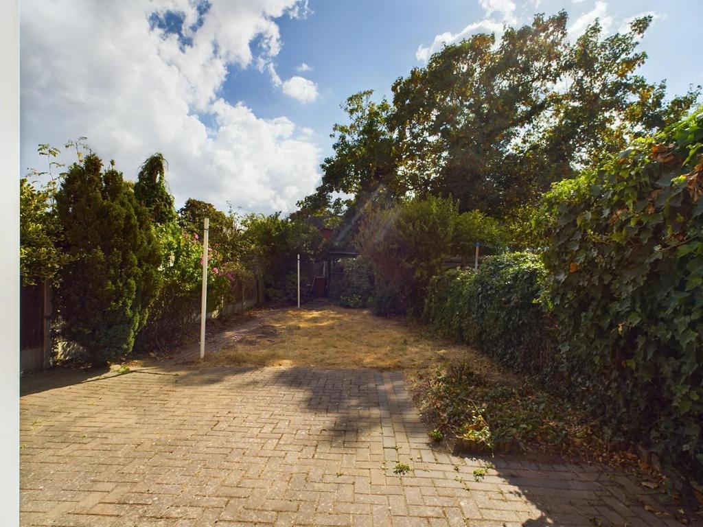 Rear garden