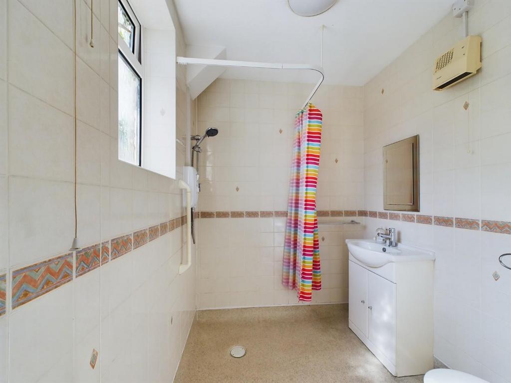 Ground floor wet room