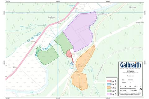 Land for sale, Menzion Farm Lot 4, Tweedsmuir, Biggar, Scottish Borders, ML12