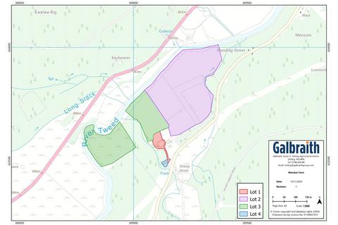 Land for sale, Menzion Farm Lot 3, Tweedsmuir, Biggar, Scottish Borders, ML12