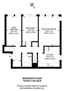 2 bedroom flat for sale, Boulton House, Green Dragon Lane, London, TW8 0DB