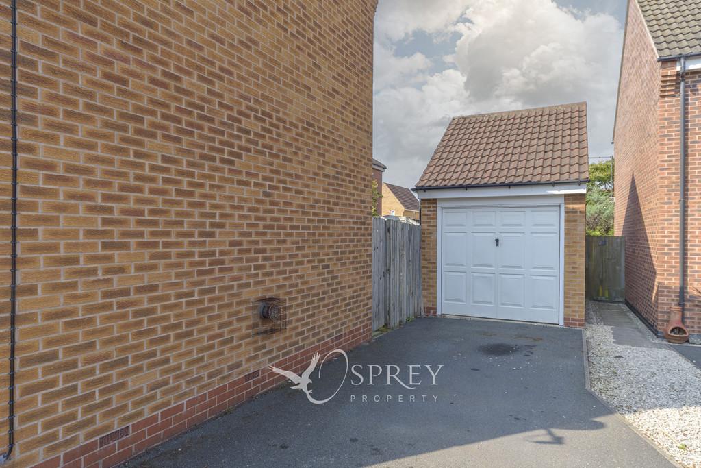 Driveway &amp; Single Garage