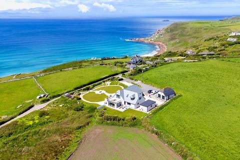 5 bedroom detached house for sale, Above Gwynver Beach, Sennen, Cornwall