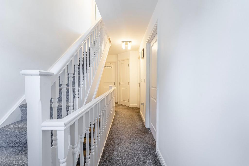 Stairs to top floor