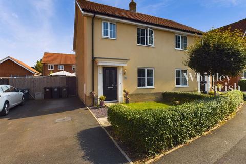 3 bedroom semi-detached house for sale, Jermyn Way, Tharston, Long Stratton