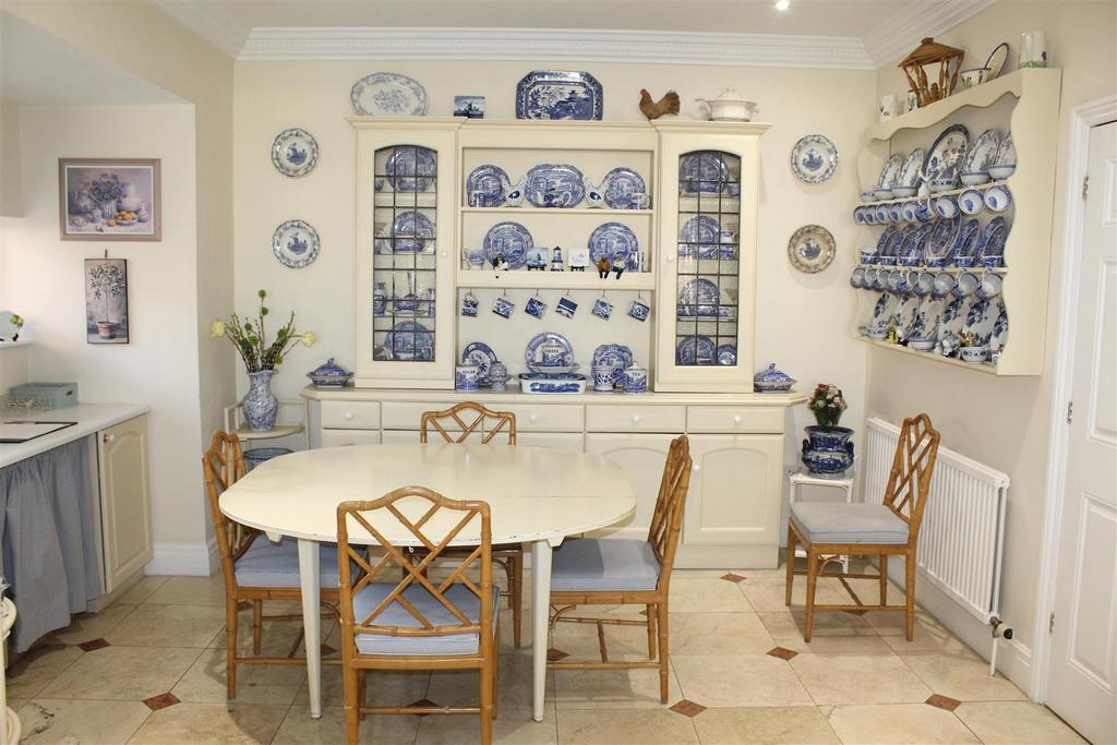 Kitchen and dining area