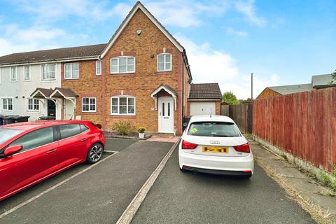 3 bedroom end of terrace house for sale, Queens Court, Branston, Burton on Trent