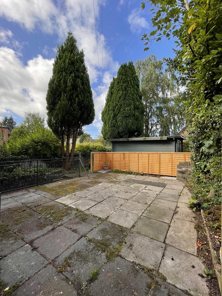 Private patio