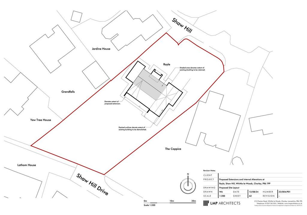 Proposed Plans for Extension